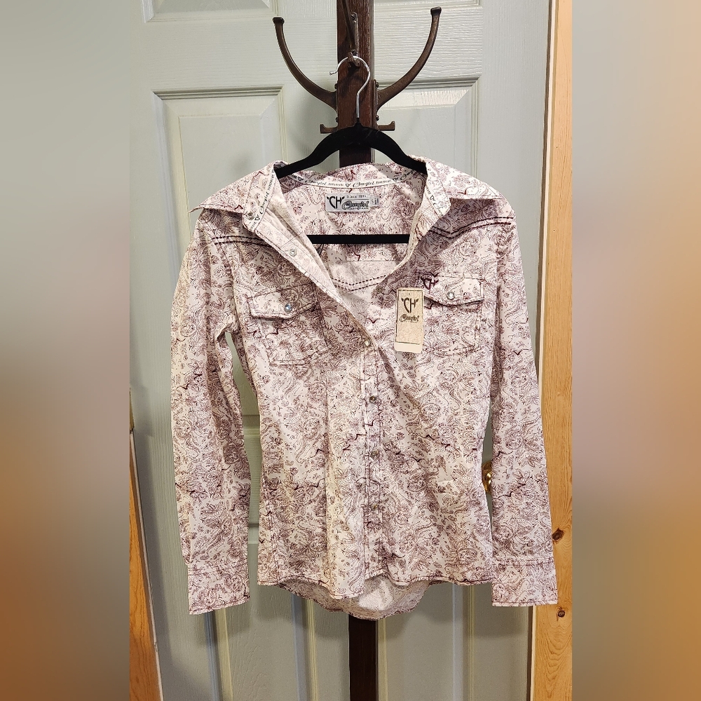 Cream Button Down Shirt